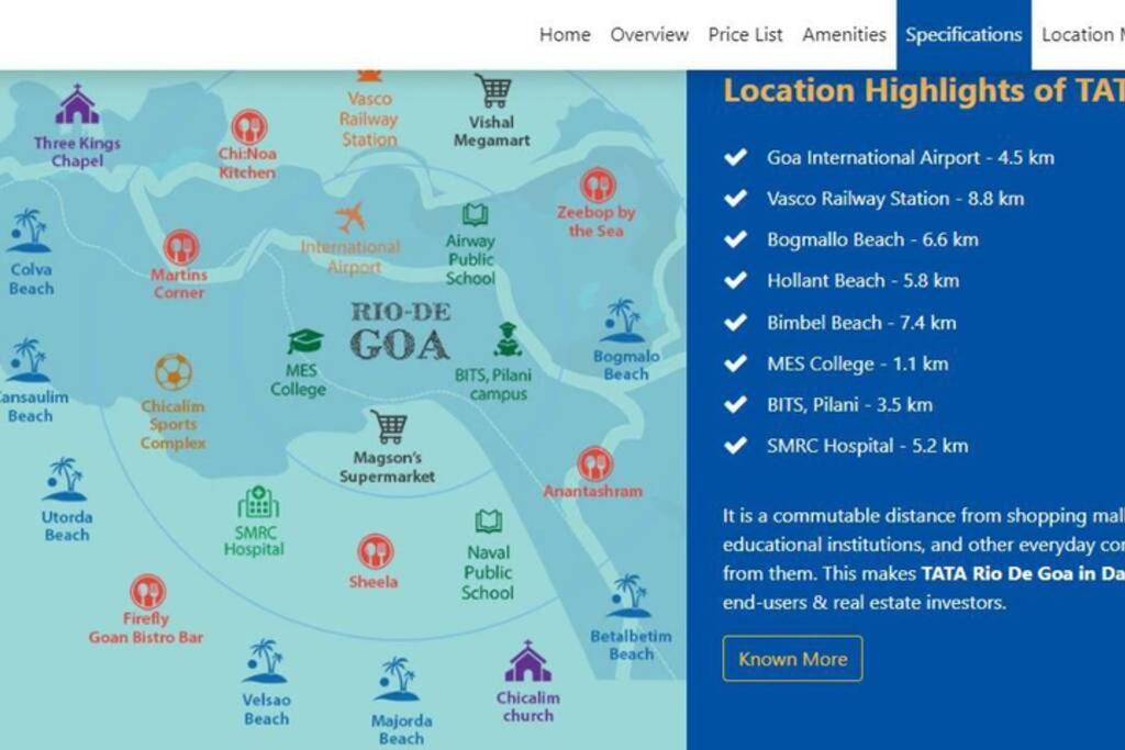 Tata Rio De Goa - Style Apt,6 Km From Airport * Chicalim