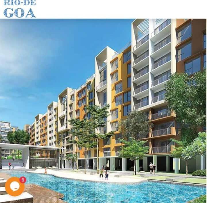 Tata Rio De Goa - Style Apt,6 Km From Airport Apartment
